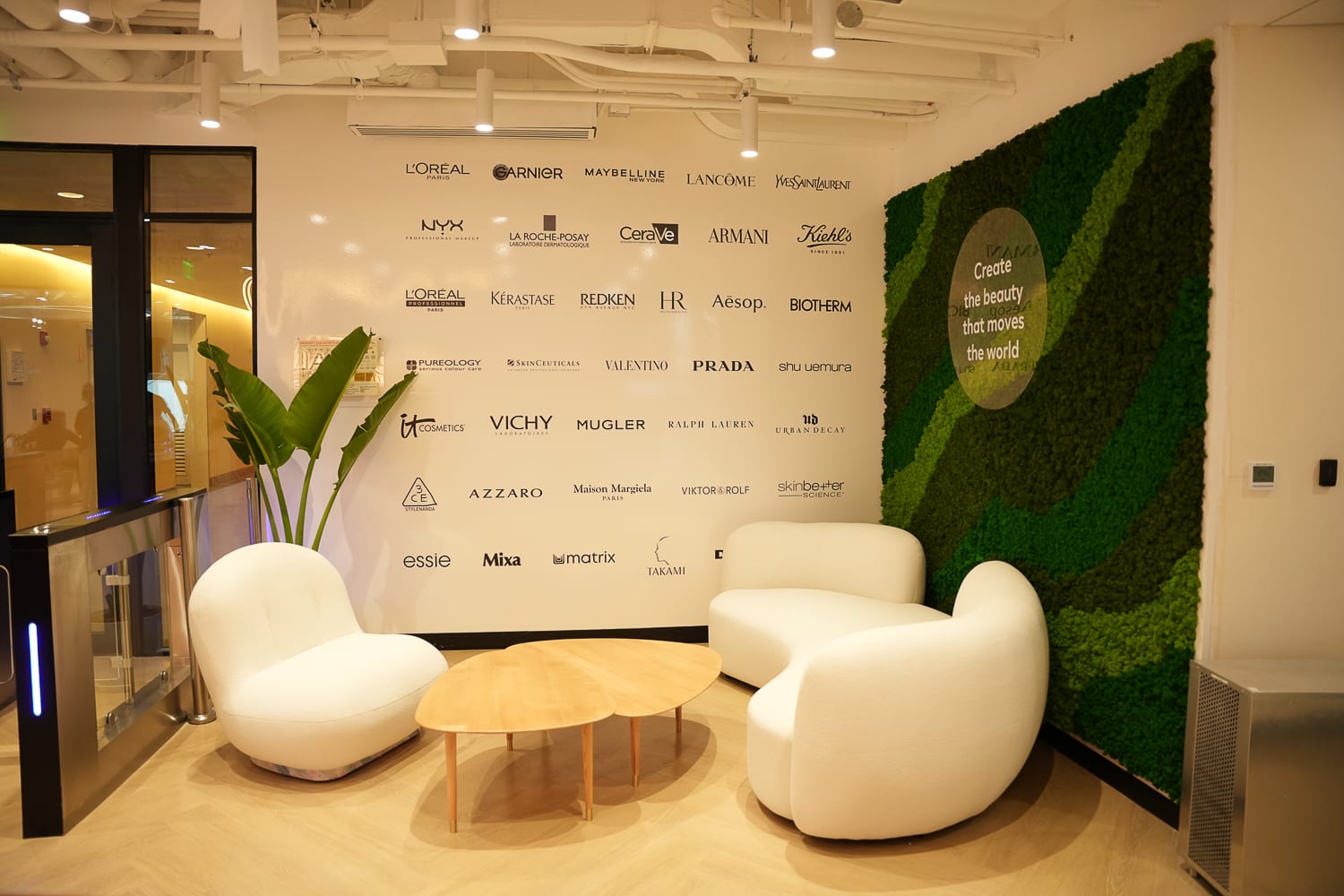 L'Oréal Philippines office Balai Beauté's reception area